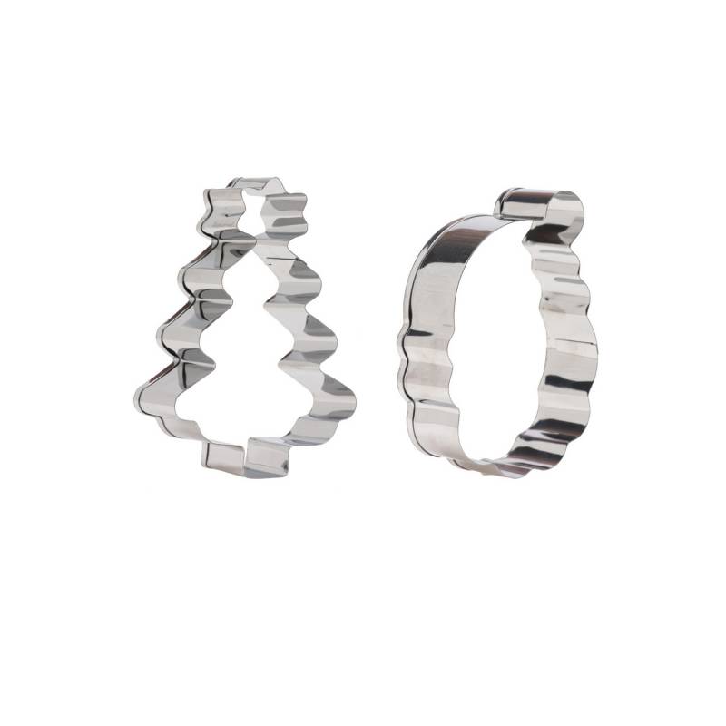 Dekora vykrajovátka Santa a stromeček